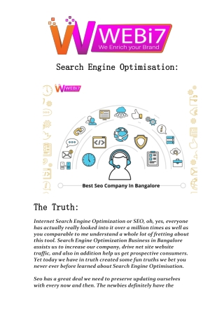 truth about seo
