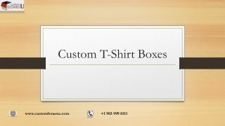 Incredible Custom t-Shirt boxes and Point of Sale Material