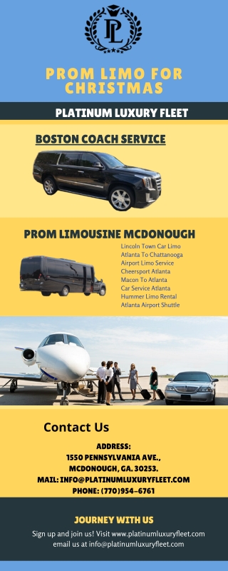 Special VIP Prom Limo for Christmas