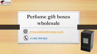 Perfume gift boxes wholesale and Point of Sale Material in Texas, USA