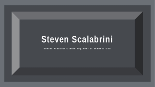 Steven Scalabrini - Construction Management Professional