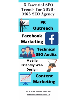 5 Essential SEO Trends For 2021 - M65 SEO Agency