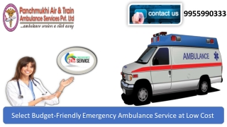 Avail the Fabulous and Low-Cost   Ambulance Service in Silapathar