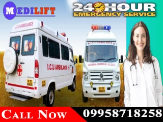 Use Medilift Road Ambulance Service in Delhi and Varanasi for Affordable Shifting