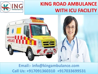 Get Ambulance Service in Punaichak and Saguna More Patna by King