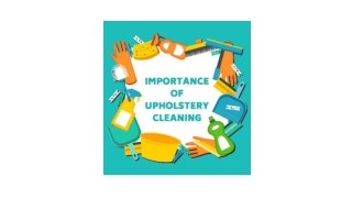 Importance of Upholstery Cleaning