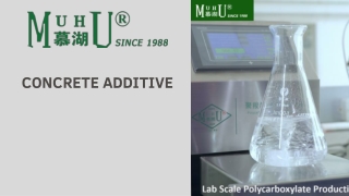 Concrete Additive-For Better Workability