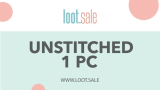 Women Unstitched Suits in – LOOT.SALE