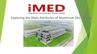 Exploring the Main Attributes of Aluminum Die Casting