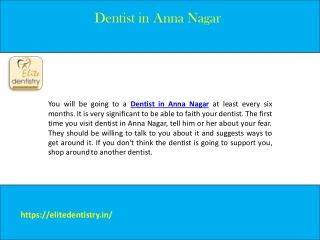 Best Orthodontist in Anna Nagar