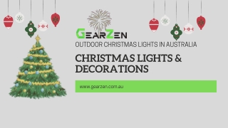 Do You Need Outdoor Christmas Lights in Australia?