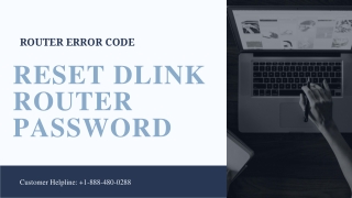 Best Guide to Reset Dlink Router Password in 2020