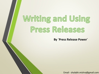 What are the advantages of Press Release?