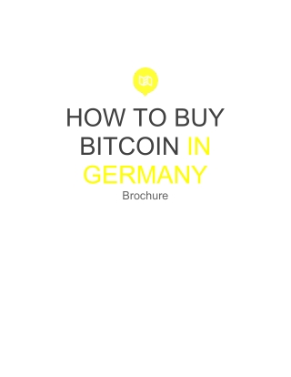 How To Buy Bitcoin In Germany