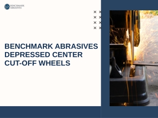 Benchmark Abrasives Depressed Center Cut-Off Wheel
