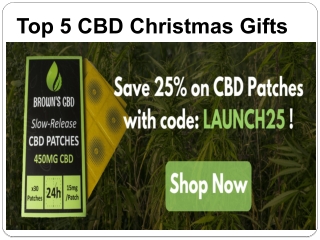 Top 5 CBD Christmas Gifts