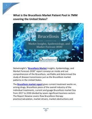 What is the best treatment for Brucellosis?
