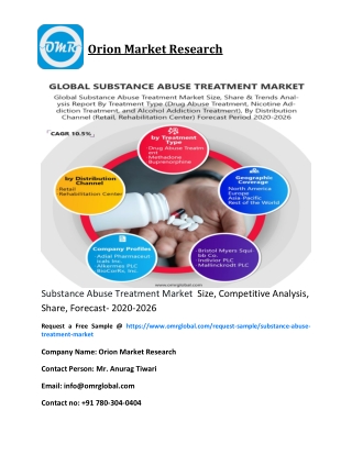 Substance Abuse Treatment Market  Size, Competitive Analysis, Share, Forecast- 2020-2026