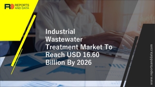 Global industrial wastewater treatment Market study applications types and market analysis including growth trends and f