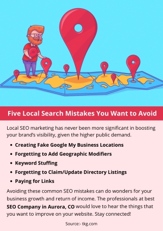 Five Local Search Mistakes You Want to Avoid