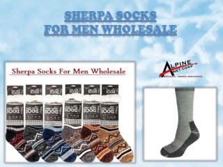 Heated Socks For Men Wholesale | Sherpa Socks For Men Wholesale