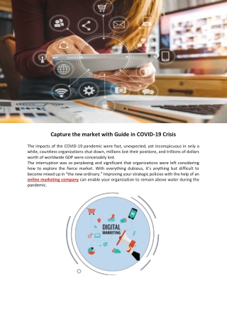 Capture the market with Guide in COVID-19 Crisis