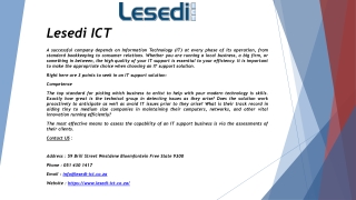 ICT Companies