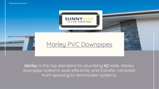 Marley PVC Downpipes – Sunnyside Clear Roofing