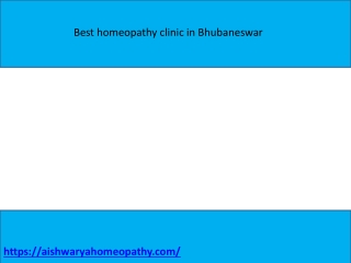 Best homeopathy clinic in Bhubaneswar