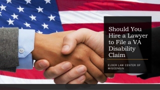 Should you hire a lawyer to file a va disability claim