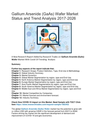 Gallium Arsenide (GaAs) Wafer Market