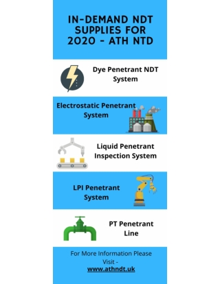 5 Types of Non Destructive Testing Equipment in 2020 - ATH NTD