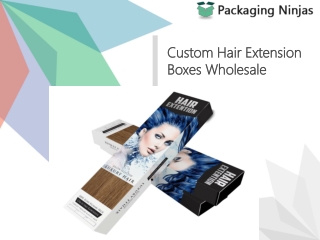 Get 20% Discount On Custom Hair Extension Boxes Wholesale