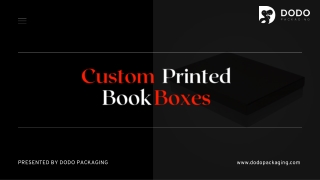 Get Custom Book Boxes with Logo | Book Packaging Wholesale