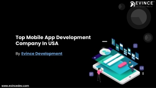 Top Mobile App Development Company In USA