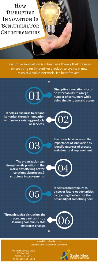 How Disruptive Innovation Is Beneficial For Entrepreneurs