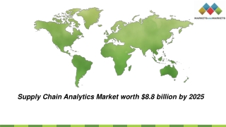 Supply Chain Analytics Market – Industry Analysis and Forecast (2020-2025)