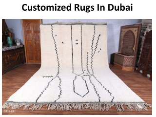 Customized Rug Dubai