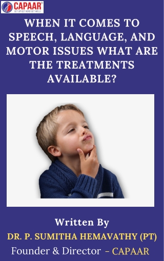 Speech and Language Therapy Centre in Bangalore