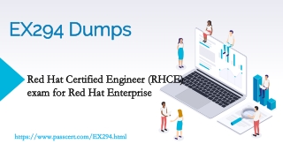 RHCE Certification EX294 Dumps