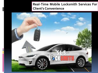 Real-Time Mobile Locksmith Services For Client’s Convenience