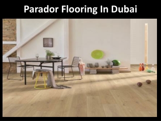 Parador flooring in Dubai