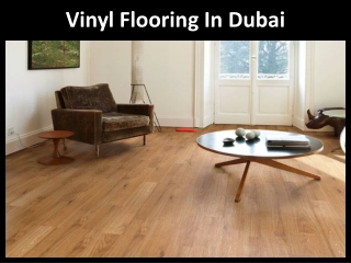 Vinyl Flooring Dubai