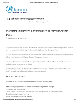 School Marketing Agency in Pune
