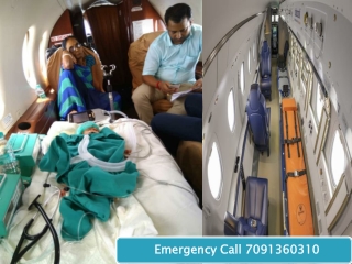 King Air Ambulance from Kolkata to Delhi with Best Medical Setup Service