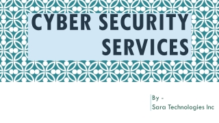 Cyber Security Services