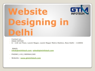 Website Designing in Delhi