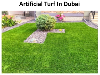 Artificial Turf Dubai