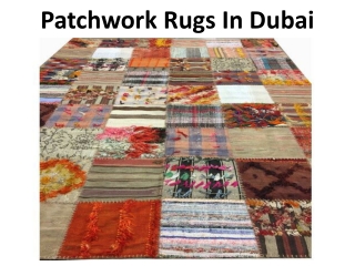 Patch Work Rugs in Dubai
