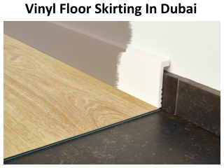 Vinyl Floor Skirting
